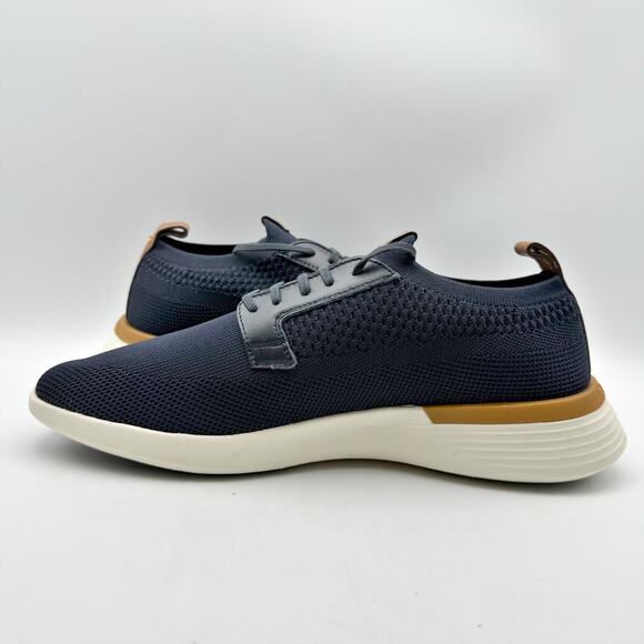 Wolf & Shepherd Mens Swiftknit Derby Sneakers US 6 EU 39 Navy Knit NIB - Picture 7 of 12